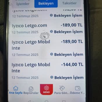İyzico Letgo Üzerinden Bilgim Dışında 5 Kez Para Çekildi Param İade Edilmiyor