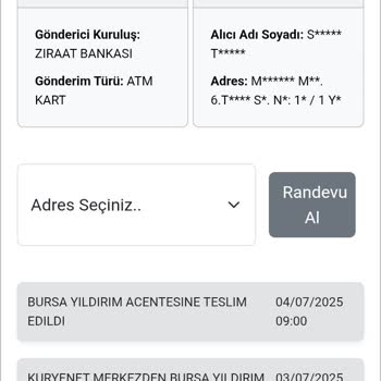 Ziraat Bankası Kartım Kargoda Kayboldu, Teslim Edilemiyor