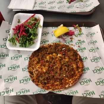 Hacı Restaurant Yeşilyurt AVM Menüdeki Büyük Lahmacun Yerine Minik Lahmacun Şoku!