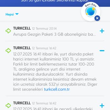 Yurtdışında Satın Alınan Turkcell Hattı Çalışmıyor, Para İadesi Talebi