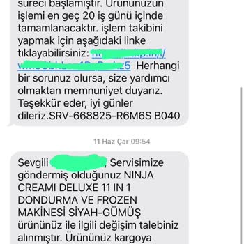 Garanti Kapsamında Dondurma Makinesi Teslimatı Sürekli Gecikiyor