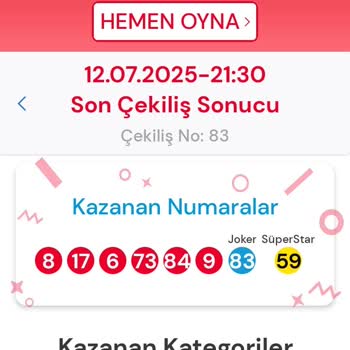 Sayısal Loto Sonuçlarında Tutarsızlık Kafa Karıştırıyor