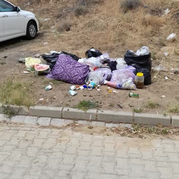 Kırıkkale Merkez'de Çöp Konteyneri Eksikliği Ve Duyarsızlık