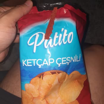 Apak Gıda Patito Cipsten Çıkan Plastik Cisim!