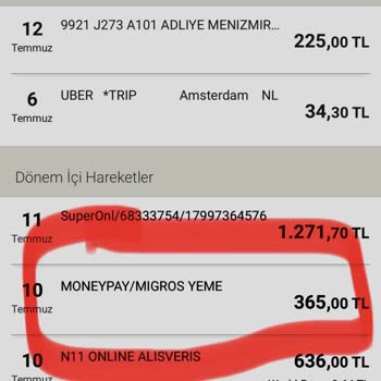 Migros Siparişimde Fazla Para Çekimi Ve İade Sorunu