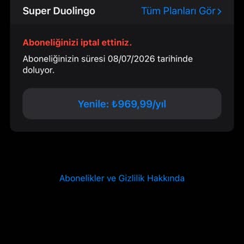 Duolingo Ücretsiz Deneme Sonrası Habersiz Abonelik Ve Ücret İadesi Sorunu