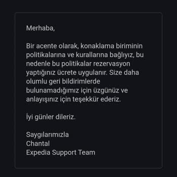 Yanlış Tarih Seçimi Sonucu Oluşan Rezervasyon Ve İade Talebi