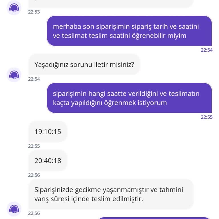 Teslimat Gecikmesi Ve Yetersiz Bilgilendirme Misafirlerimi Mağdur Etti