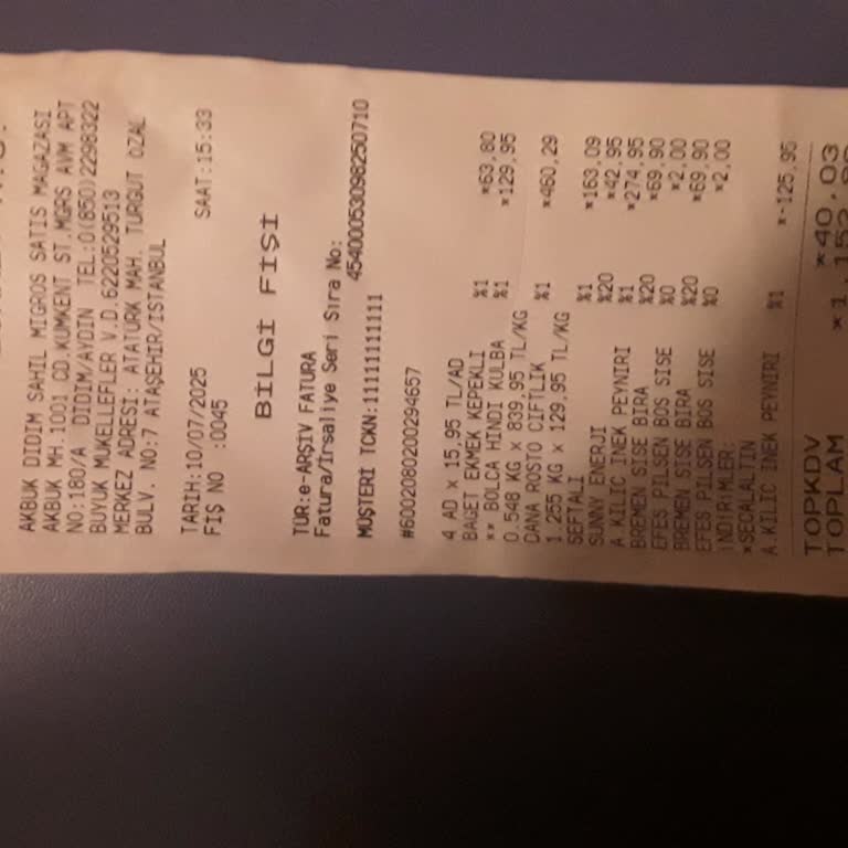 Migros'tan Aldığım Kıymadan Sağlıksız Ve Yapışkan Madde Çıktı