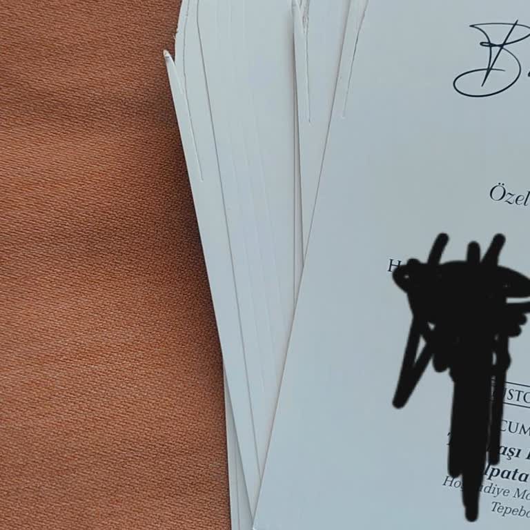 Hatalı Davetiye Kesimi Ve İlgisiz Müşteri Hizmeti