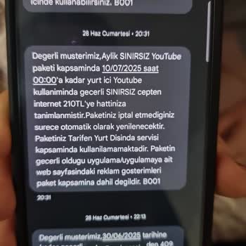 Türk Telekom YouTube Sınırsız Pakette Shorts İzlerken İnternetim Bitti