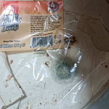 A101'den Aldığım Lavaş Ekmeği Küflenmiş Çıktı, Sağlığımız Tehlikeye Girdi