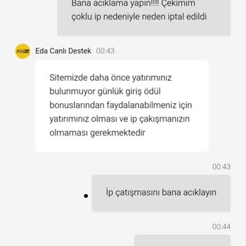 Kazancım Haksız Yere IP Çatışması Bahanesiyle Silindi