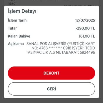 Online Bilet Alımında Para Çekildi, Bilet Kesilmedi