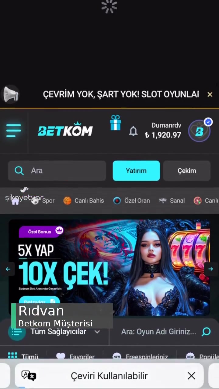 Betkom Parayı Sıfırlamış videonun kapak resmi