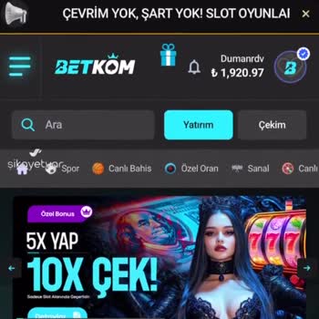 Betkom Parayı Sıfırlamış