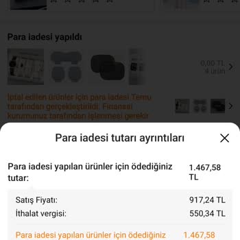İade Edilmeyen Ücret Ve İlgisiz Müşteri Hizmeti Deneyimi
