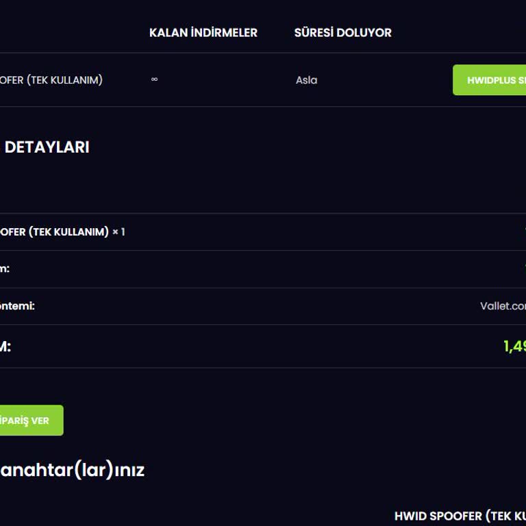 Spoofer Vaatlerini Yerine Getirmedi Banım Kalkmadı Ve İade Yapılmadı