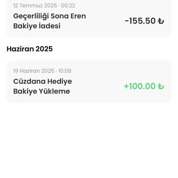 Hediye Bakiye Yerine Kredi Kartımdan Ücret Çekildi, Paramı Geri İstiyorum