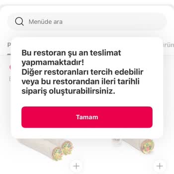 Yemeksepeti Müşteri Hizmetlerine Ulaşamıyorum Siparişim İptal Edilmiyor