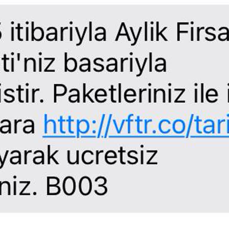 Ek Paket Yüklendi Ama İnternet Ve Arama Kullanılamıyor!