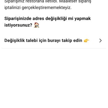 Yemeksepeti Teslimat Gecikmesi ve İptal Seçeneği Eksikliği Mağduriyeti