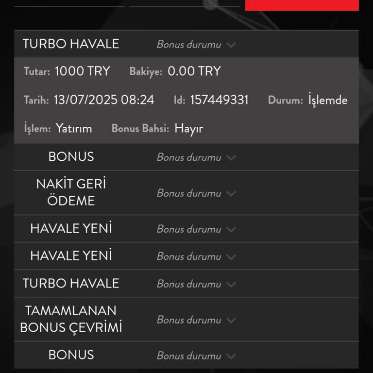 Marsbahis Yatırım Sonrası Para Oyun Hesabıma Geçmedi Destek Yok