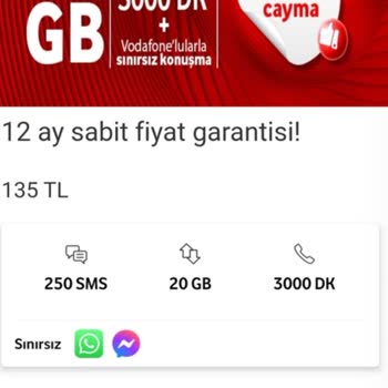 Vodafone Eski Müşterilere Pahalı Ve Gereksiz Yüksek Kotalı Tarifeleri Dayatıyor