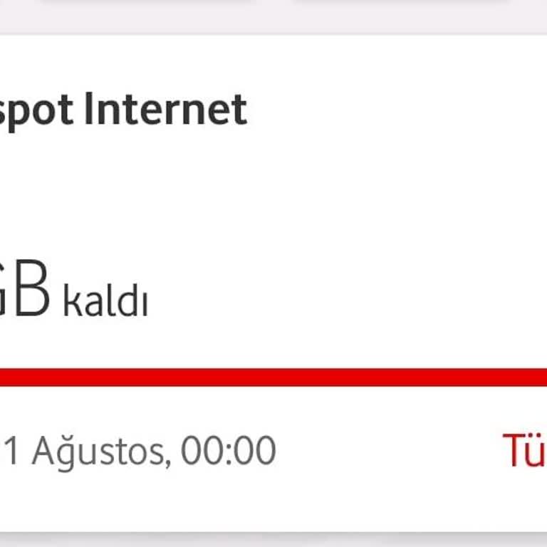 Sınırsız GB Tarifede Hotspot Sınırı Ve Eski Tarifeye Dönüşte Destek Alamama
