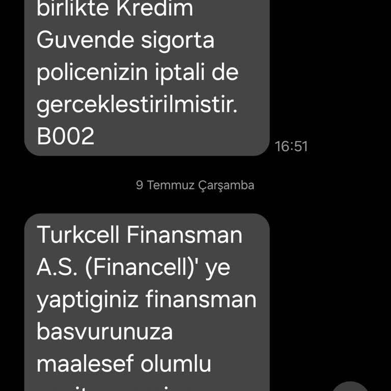 Kredi Limitimin Yeniden Değerlendirilmesini Talep Ediyorum