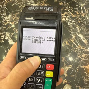 Hugin Pos Cihazı Kısa Sürede Arızalandı Servis Çözüm Sunmadı