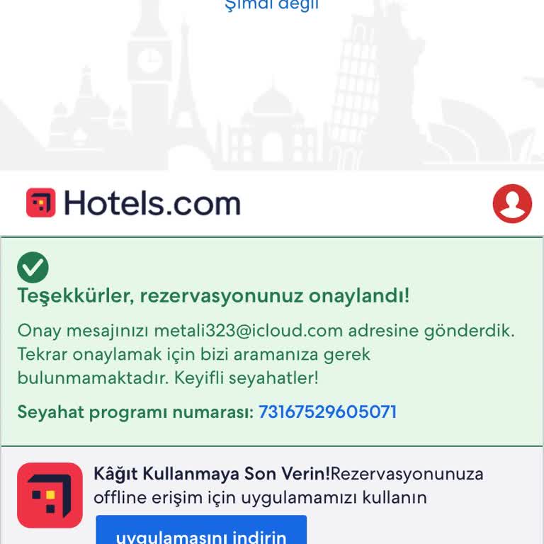 Hotels.com Üzerinden Yaptığım Rezervasyonda Ödeme Sorunu Ve Yetersiz Müşteri Hizmeti