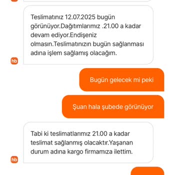 Siparişim Geç Kargoya Verildi, Müşteri Hizmeti İlgisiz