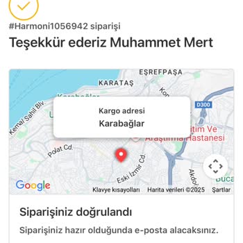 Sipariş Onaylanmadı, İletişim Kurulamıyor