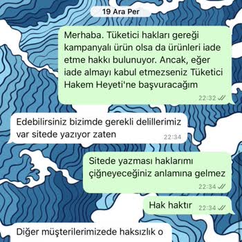 Kampanyalı Ürünlerde İade Hakkımın İhlal Edilmesi