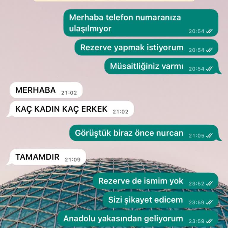 Yerli Müşteriye Ayrımcılık Ve Rezervasyonda Mağduriyet Yaşadım