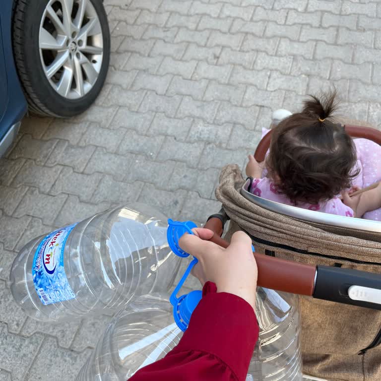 Kızıltepe'de 5 Gündür Sular Kesik, Hasta Bebeğim İçin Yardım İstiyorum