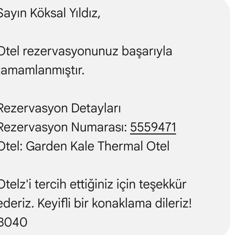 Rezervasyon Yaptığım Otele Alınmadım Mağduriyetim Büyük