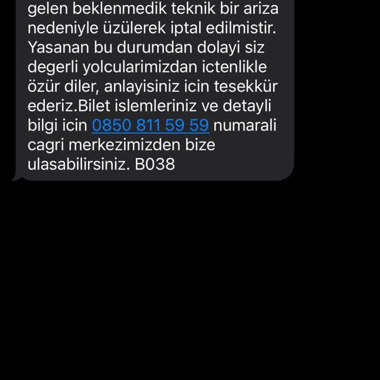 Obilet Son Anda İptal Edilen Otobüs Bileti Ve İade Sürecinde Yaşanan Mağduriyet