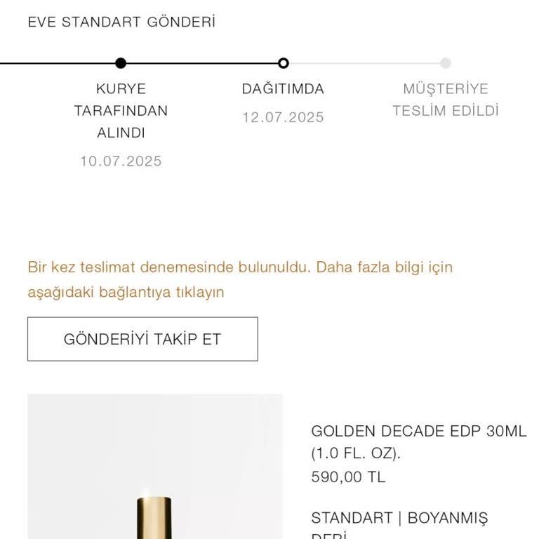 Online Siparişin Teslim Edilmemesi Ve İletişim Sorunu