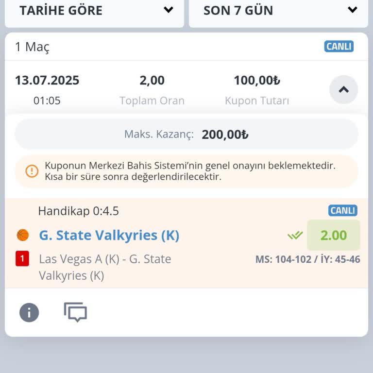 Kazanan Kuponumun Ödemesi Yapılmıyor, Canlı Destek Yardımcı Olmuyor