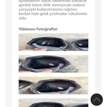 Kısa Sürede Yıpranan Ayakkabı Ve Reddedilen İnceleme Talebi