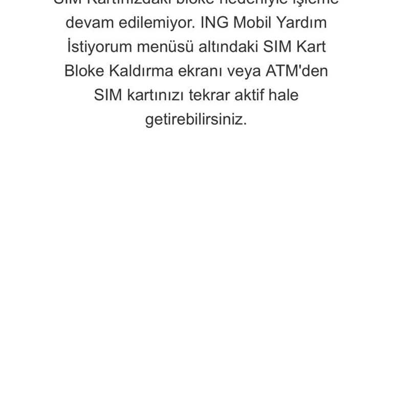 Sim Blokesinden Dolayı Kredi Çekemiyorum Ve Müşteri Olamıyorum