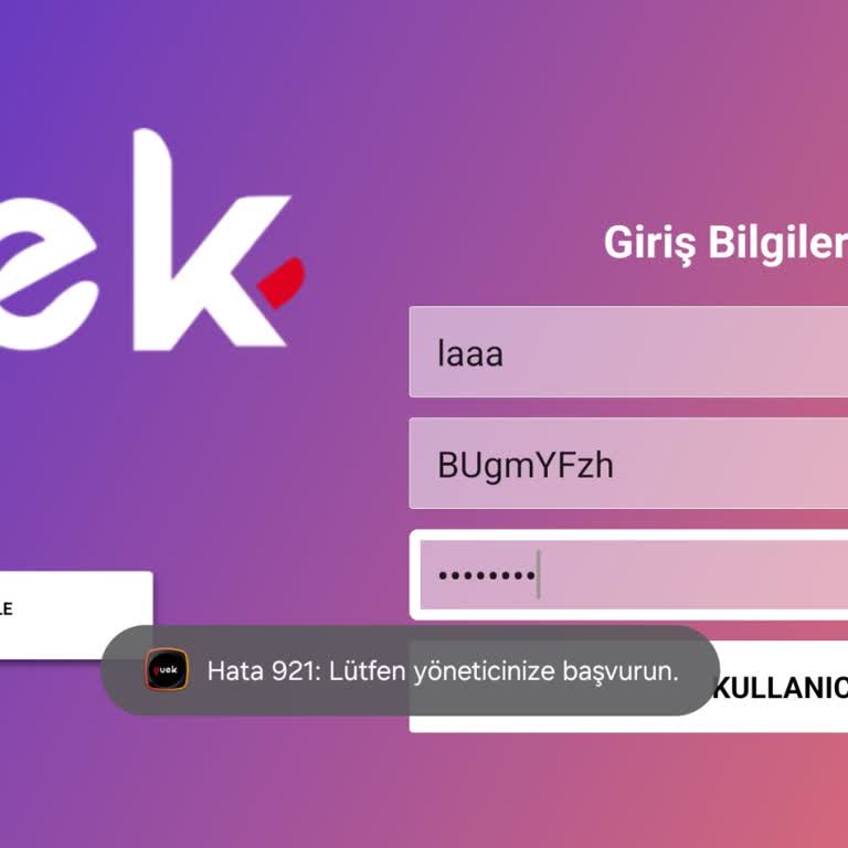 Guek Ip TV Aldığım Hizmette Hesap Bilgilerim Silindi ve Destek Engellendi