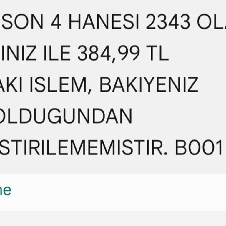 Haberim Olmadan Kartımdan Para Çekilmeye Çalışıldı!