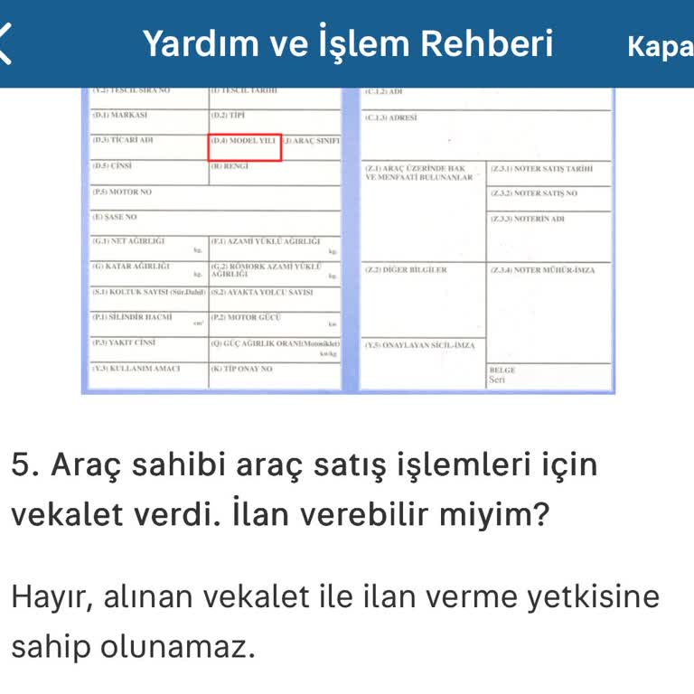 Noter Vekaletnamesiyle İlan Vermem Engellendi