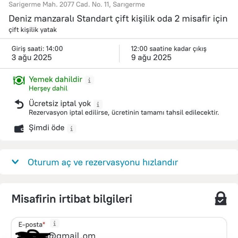 Tuı Blue Sarıgerme Park Hotel Aynı Hizmet Farklı Fiyat