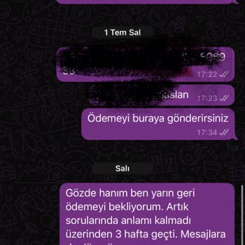 Tarot Danışmanından Hizmet Ve Ücret İadesi Alamıyorum