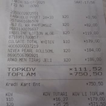 Aldığım Ürün Kirli Ve Bozulmuş Çıktı