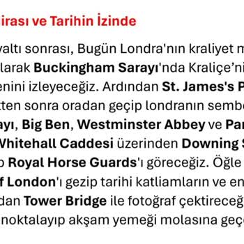 Tur Programında Yerine Getirilmeyen Sözler Ve İletişim Sorunları